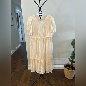 Baltic Born Charlie Cream Dress *Breastfeeding Friendly